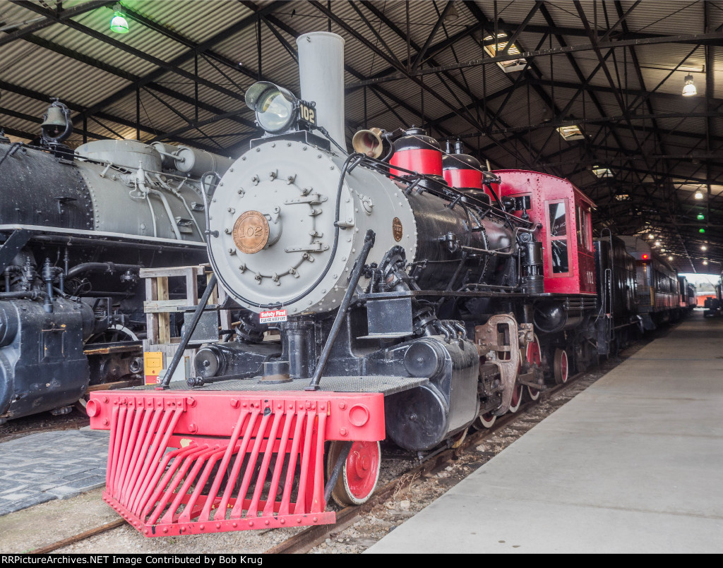 Sumpter & Choctaw steam locomotive 102